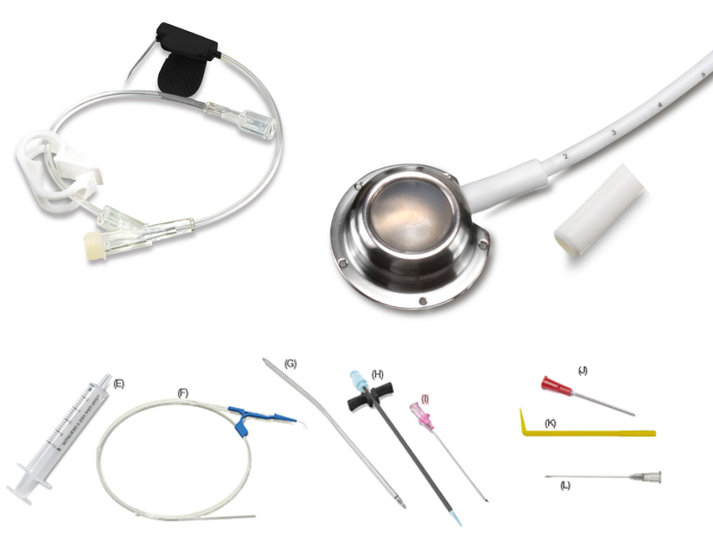 Puerto de Infusion Cateter marca SilMag